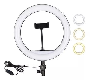 Aro De Luz Led 26 Cm Tripode 21 M